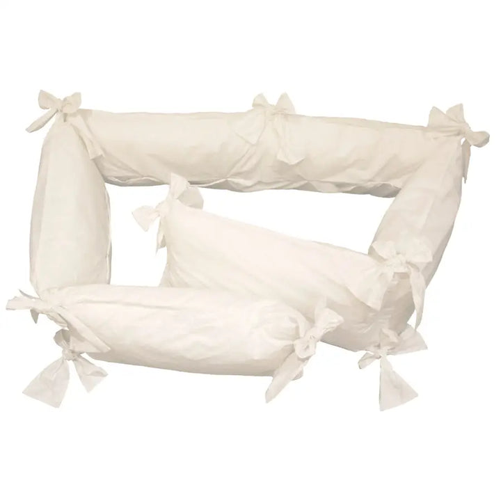 Cot Bumper- The Grand - Linen- Baby Belle