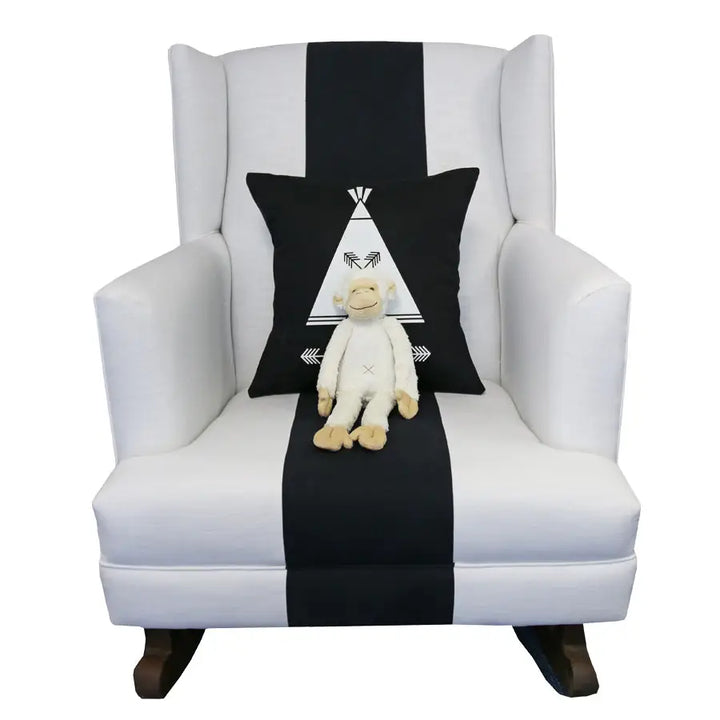 Feeding Chair - Eden Black & White - Feeding Chair- Baby Belle