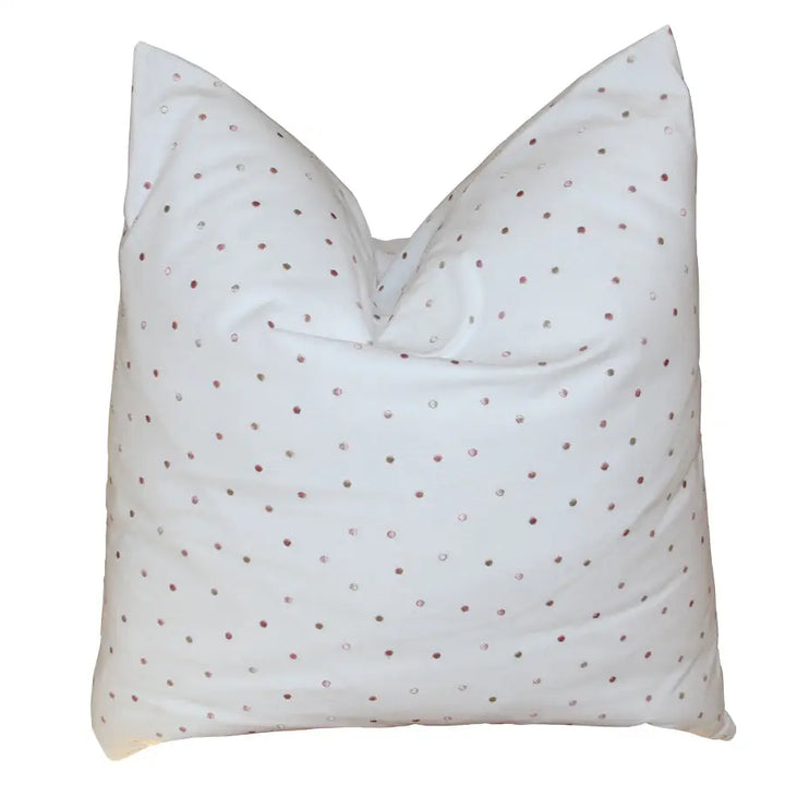Scatter- Embroidered Dot - Scatter Cushion