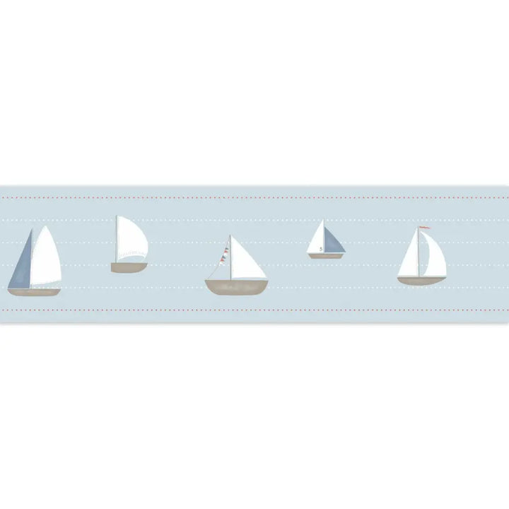 Wallpaper Border- R&N Babord Blue - Wallpaper