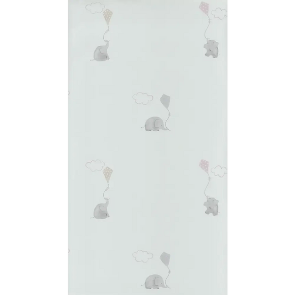 Wallpaper- MLW Elephants Rose - Wallpaper