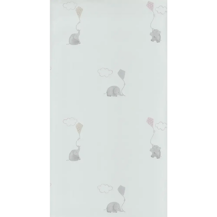 Wallpaper- MLW Elephants Rose - Wallpaper