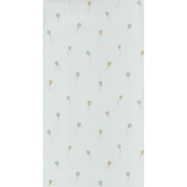Wallpaper- MLW Flying Kites Dusty Blue - Wallpaper