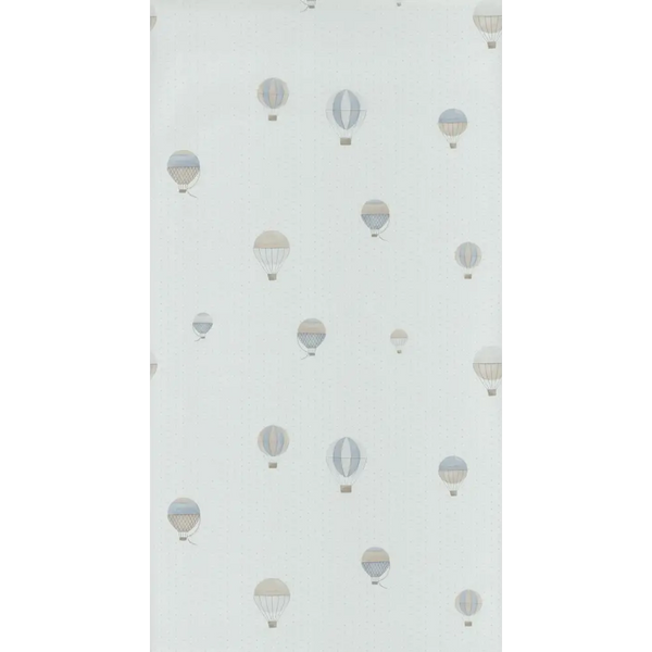 Wallpaper- MLW Hot Air Balloon Blue - Wallpaper