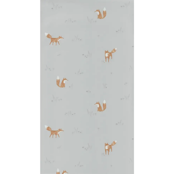 Wallpaper- MLW Little Fox Grey - Wallpaper