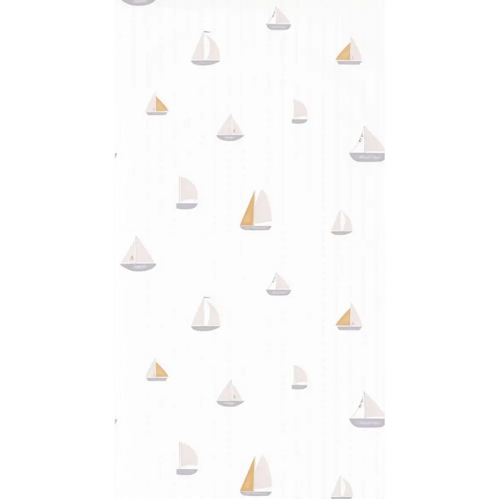 Wallpaper- R&N Sailboat Beige - Wallpaper